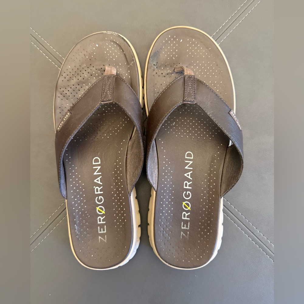 Cole Haan Zero Grand Men's Brown Summer Sandals size 9
